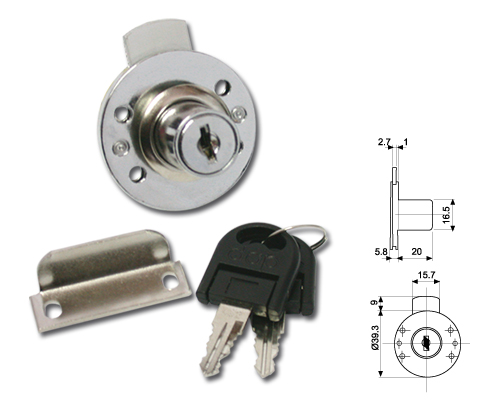 Cerradura de Cajón – Ludepa – Tu ferreteria en Manta y Guayaquil Ecuador
