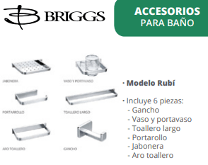 ACCESORIOS PARA BAÑO – Ludepa – Tu ferreteria en Manta y Guayaquil Ecuador