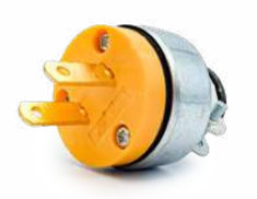 ENCHUFE BLINDADO 2 PATAS AMARILLO – BRILLUX
