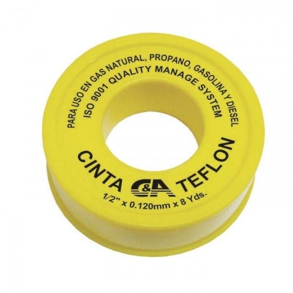 Cinta Teflón amarillo