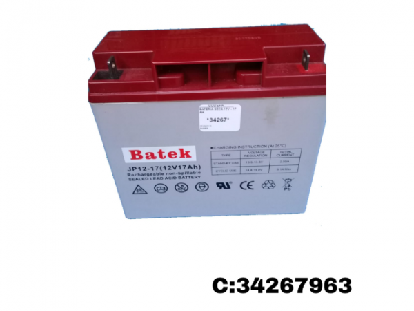 BATERIA SECA 12V – 17AH