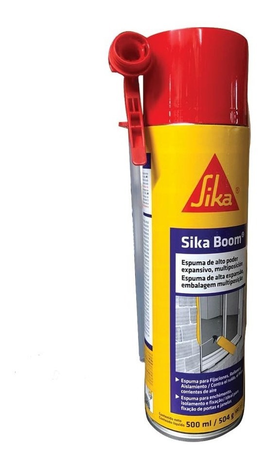 Espuma expansiva multiposición para relleno y fijación de 250 ml. Sika Boom