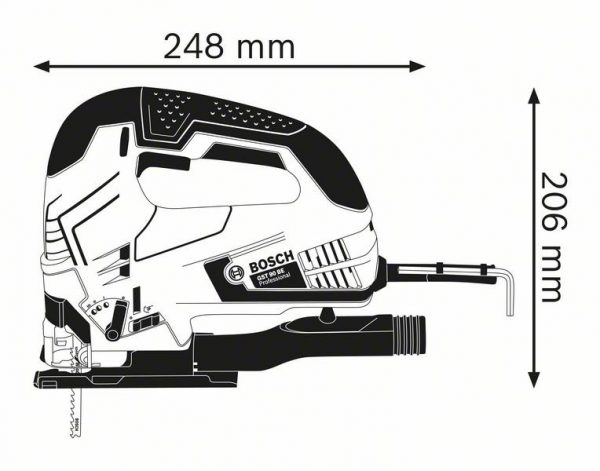 Sierra de calar GST 90 BE (BOSCH)