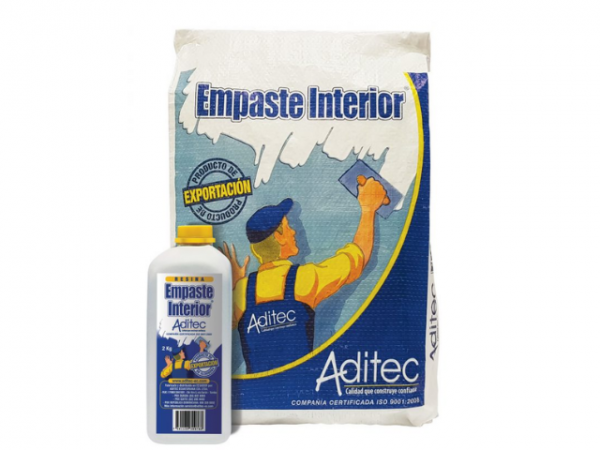 ALISADO O FONDO PARA PINTURAS – EMPASTE INTERIOR ADITEC