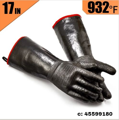 Guantes Para Barbacoa Grises