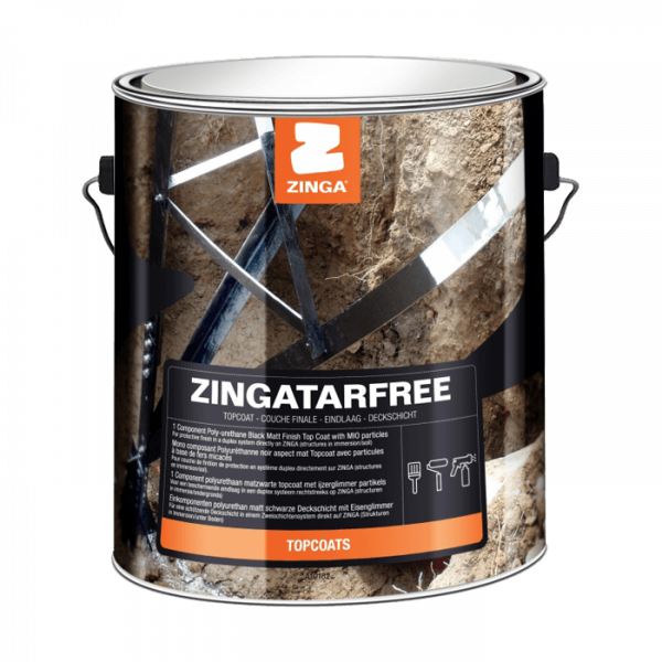 Zingatarfree pintura anticorrosiva metálica