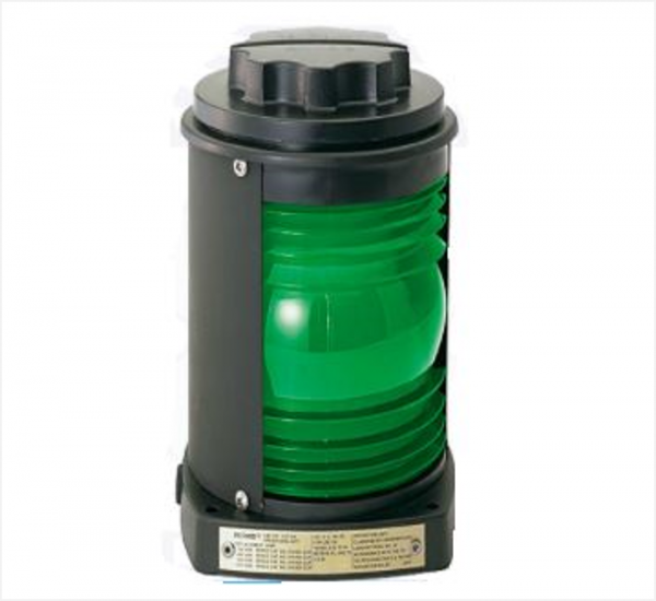 Luz de navegación 360/112 VERDE p/barco 4″ PERKO 1127