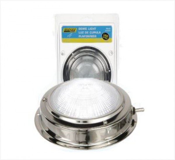 LUZ CABINA 5″ ACERO INOX LED (50-03291)