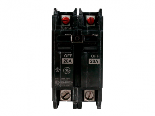 BREAKER SOBRE PUESTO 2X20AMP GENERAL ELECTRIC