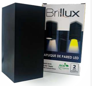 APLIQUE DE PARED CUADRADO BIDIRECCIONAL – BRILLUX