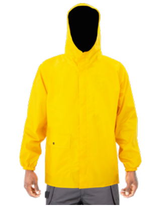 CHAQUETA TELA IMPERMEABLE CADERA LLANA – PROTECZIONA