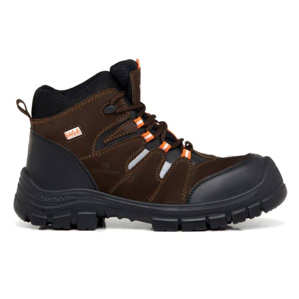 PAR BOTA SEGURIDAD INDUSTRIAL MARRON SAGA