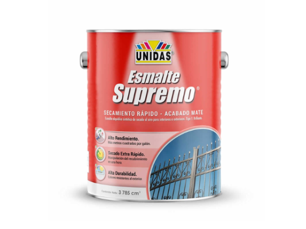 Pintura Unidas – Esmalte Supremo Mate