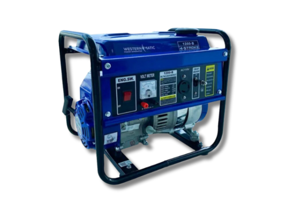 GENERADOR A GASOLINA 1.2KW 1200-b WESTERNMATIC