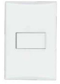 INTERRUPTOR SIMPLE 10A 125/250V BLANCO NOVO – BRILLUX