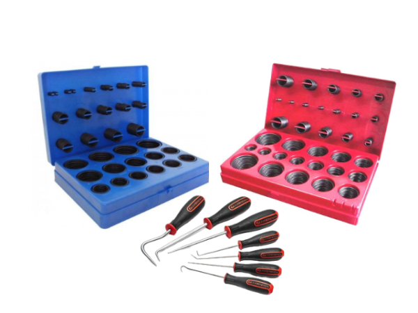 JUEGO ORING MILIMETRICO / PULGADAS NBR 70 (419 MM) (407 PCS PULG)