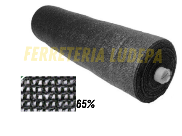 MALLA SARAN R. 65% NEGRO 4.20X100M