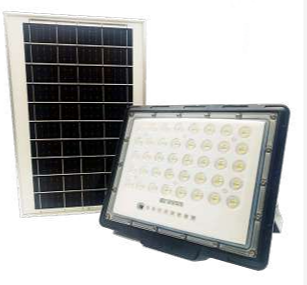 REFLECTOR LED CON PANEL SOLAR 100W – BRILLUX