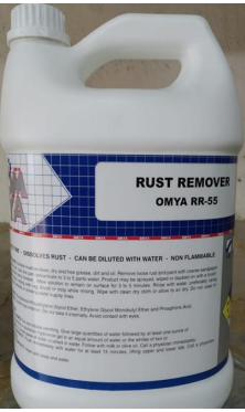 REMOVEDOR DE ÓXIDO BAJA TOXICIDAD RUST REMOVER OMYA RR-55