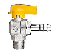 VÁLVULA CODO DE BOLA PARA GAS M-CONECTOR – DOUBLE LIN