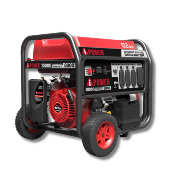 GENERADOR ELECTRICO PORTATIL 10KVA (MONO 1*120/240 – 60HZ) MONOFASICO GASOLINA IPOWER