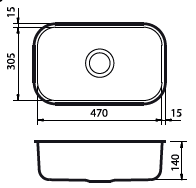 CUBETA RECTANGULAR